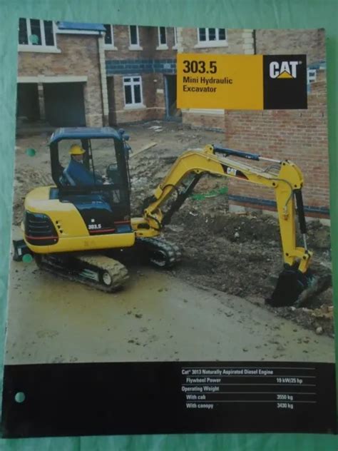 cat 303.5 brochure